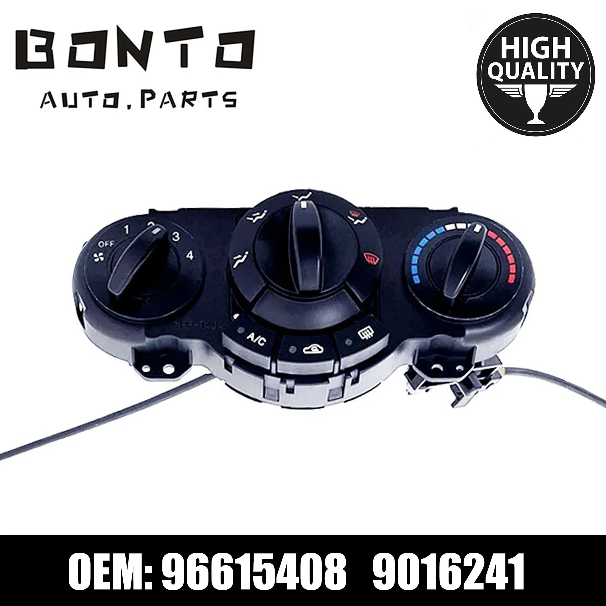 

BONTO A/C Heater Panel Climate Control Assy For Buick Chevrolet Optra Lacetti Replace 96615408 9016241