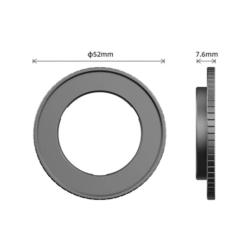 Per dji Action 4 portafiltro 49mm telaio filtro protettivo in metallo Action Camera accessori per telaio filtro protettivo