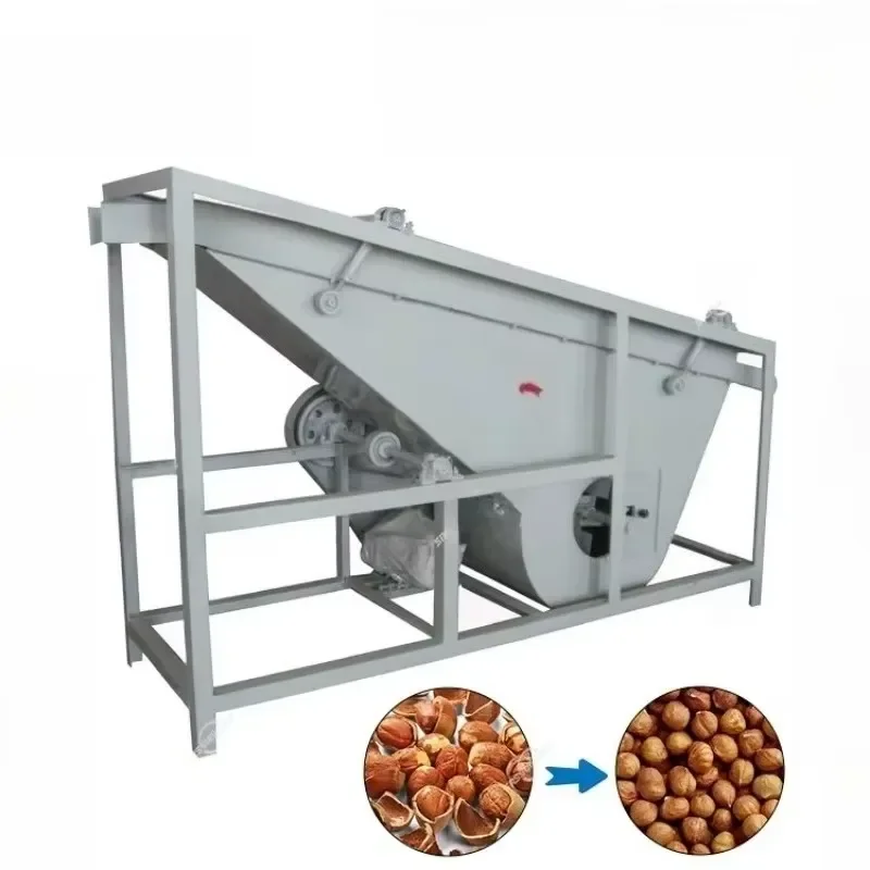 Industrial Shell Removing Equipment for Walnut Macadamia Palm Nut Hazelnut Almond Kernel Separating Machine