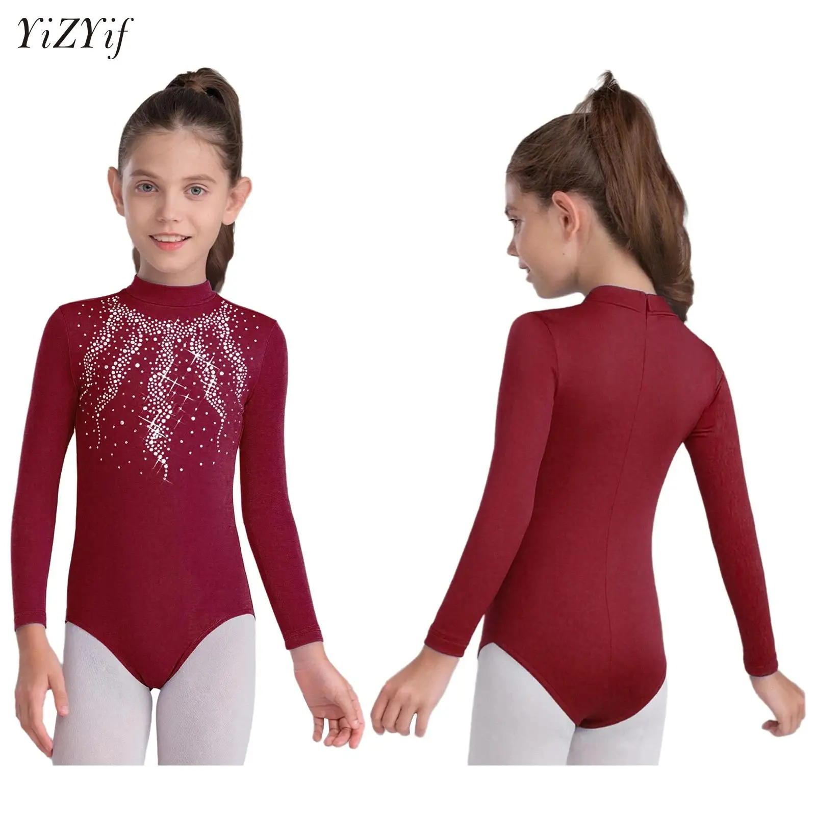 

Thin Fleece Lined Ballet Leotards for Girls Dance Underwear Camisole Gymnastics Leotard Kids Dance Leotard Slimming Bodysuit