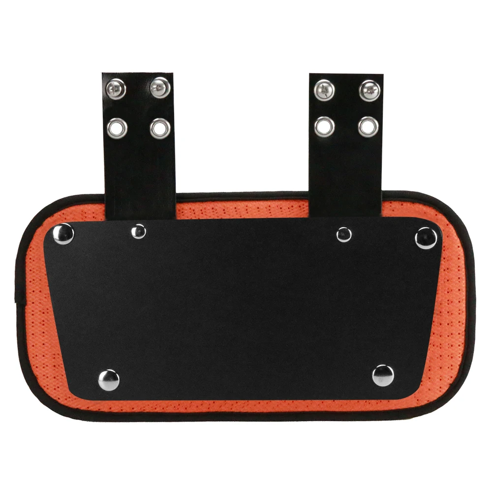 Rugby Back Plate Protector Adjustable American Football Backplate for Youth and Adult