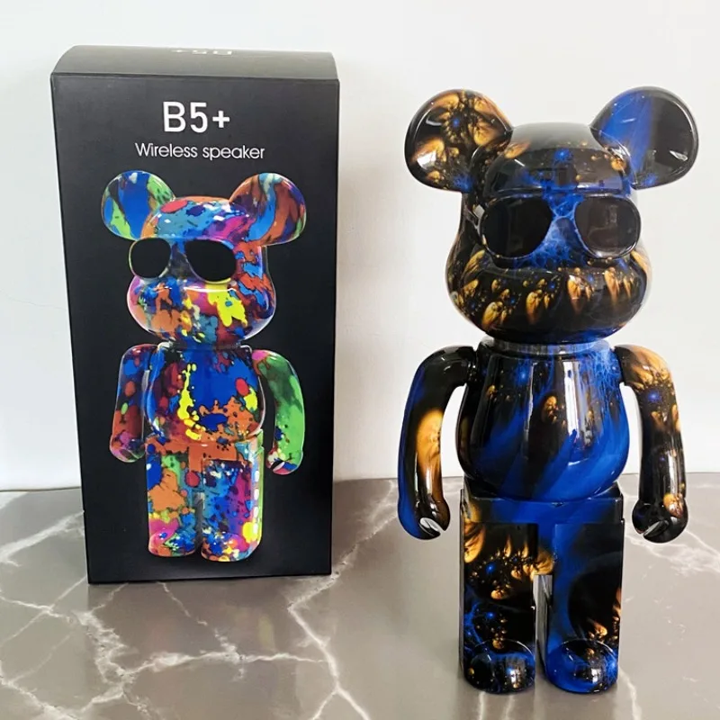 Bluetooth Speaker Creative Trendy Brand Ornament Violent Bear Doll Festival Gift