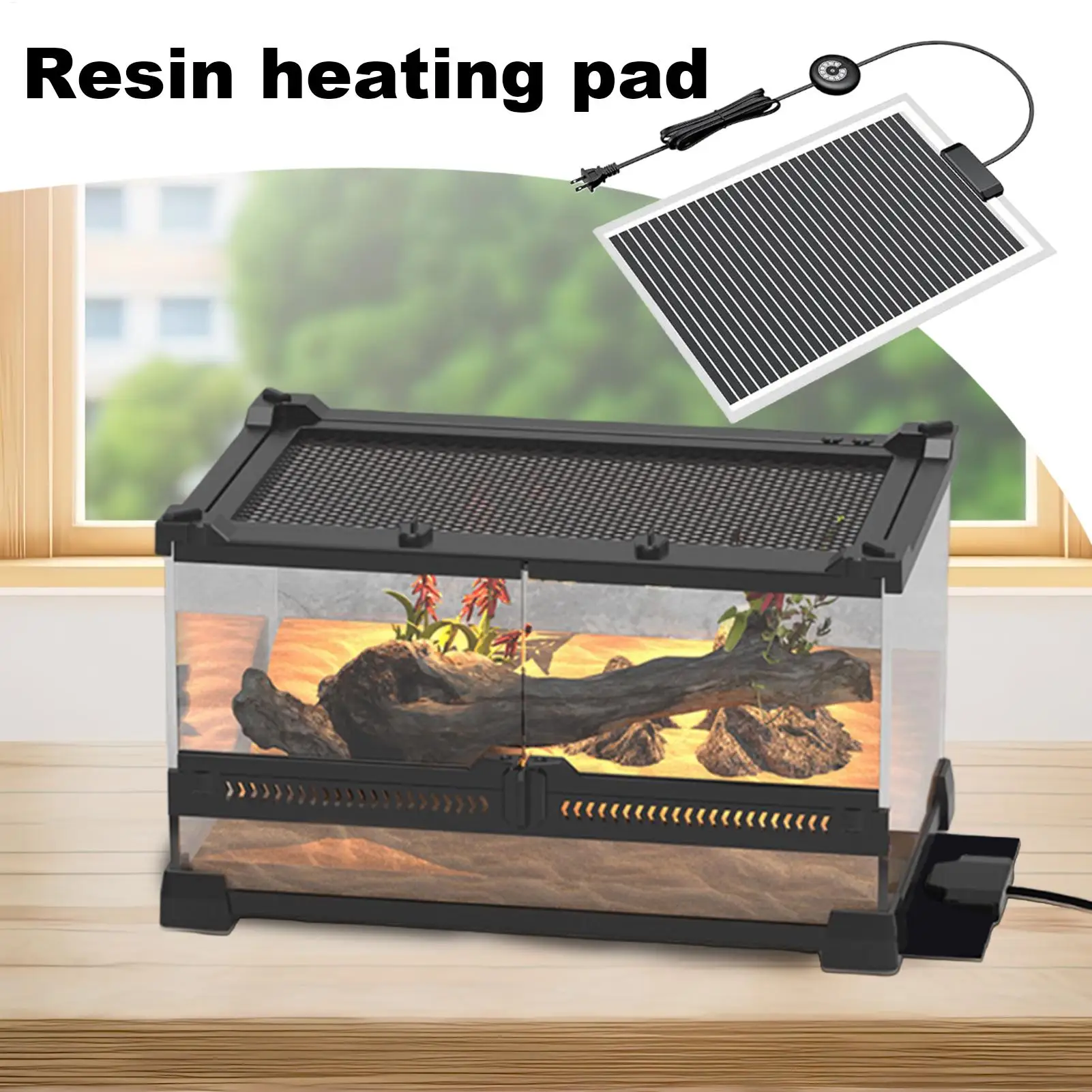 

Греющий коврик для рептилий 40 Вт с регулируемым терморегулятором, для террариумов и обогрева животных, для лазания и отдыха