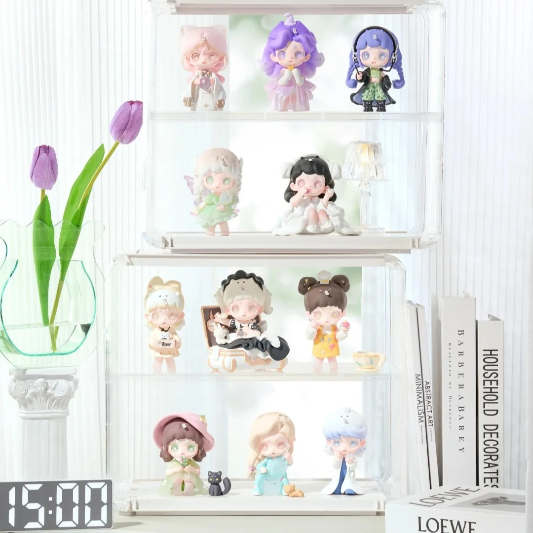 고스트 키노 투어 Mbti 시리즈 블라인드 박스 미스터리 박스 카와이 애니메이션 인형 액션 피규어 서프라이즈 백 장난감 데스크탑 장식 모델 수집