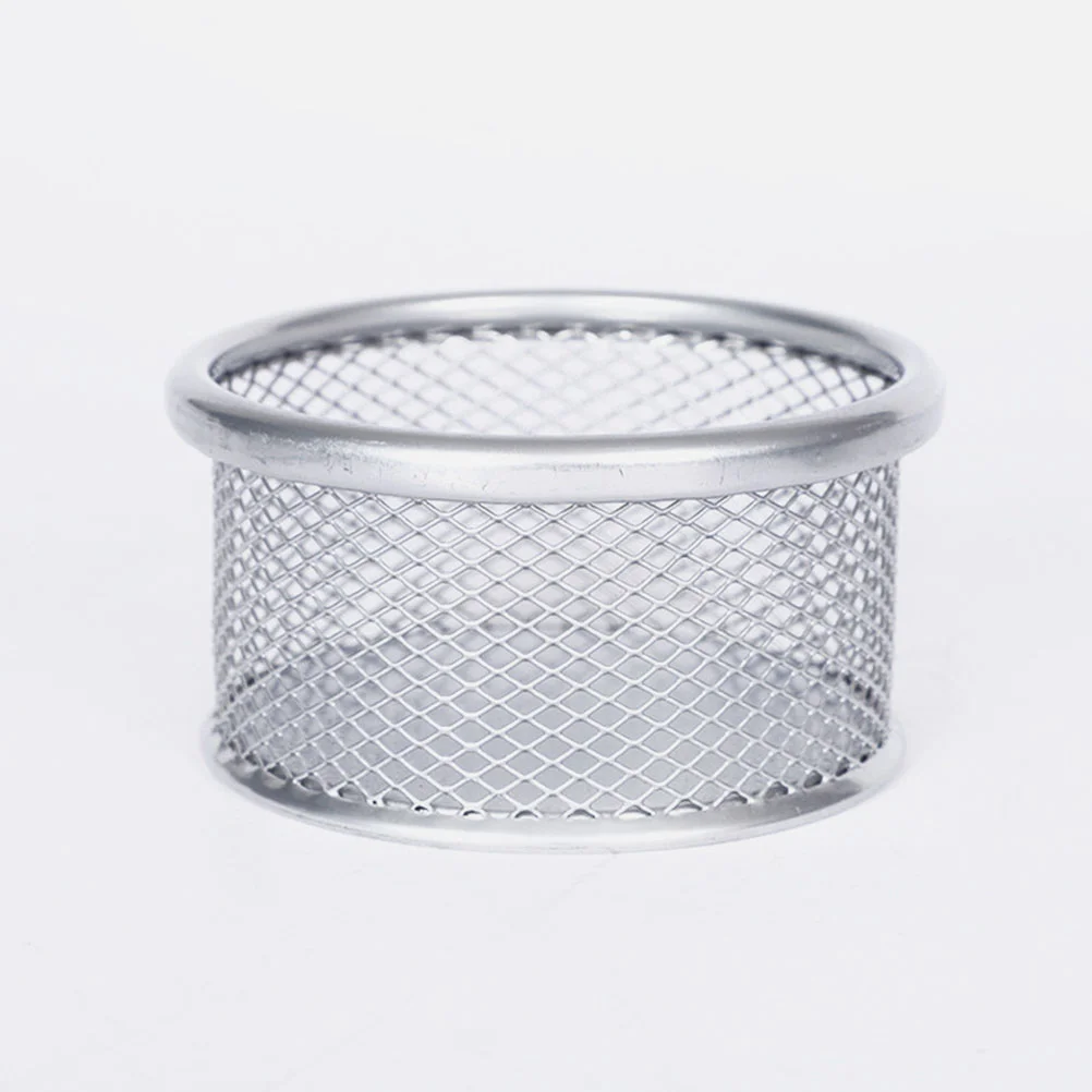 4 Pcs Paper Clip Storage Bucket Desk Containers Sundries Holders for Clips Binder