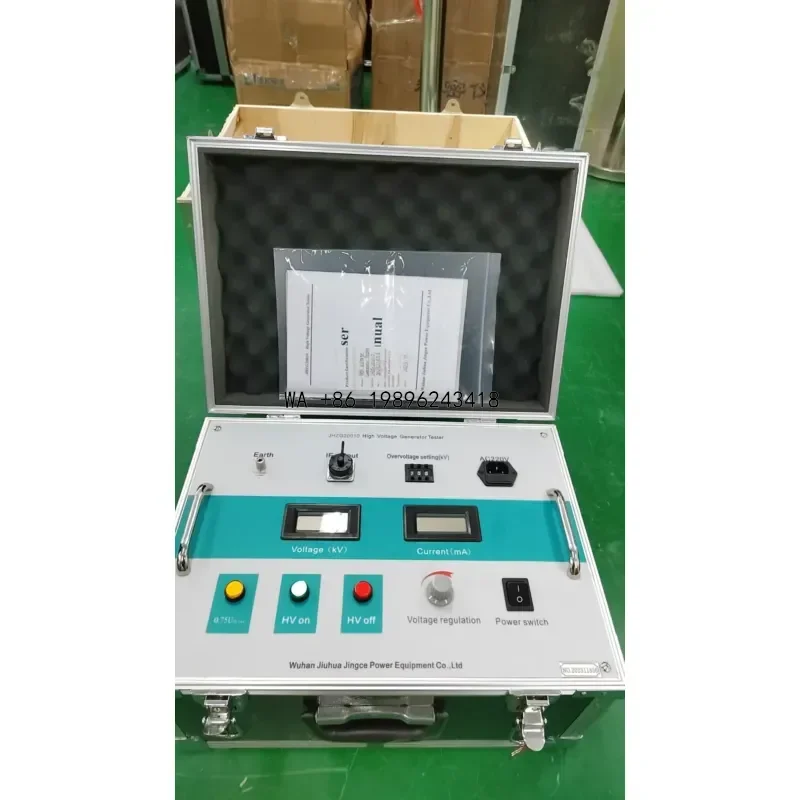 Wmwmnu 200KV 3mA High Voltage Generator DC Hipot Tester Split CJZG2003 Low Ripple Factor up to 0.5% for Electrical