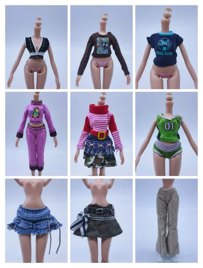 Monstering High Doll for doll Dressing Soft Casual Wear Handmade Clothes Outfit Doll Clothing Girl Toys