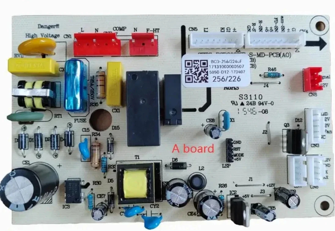 

midea CE-BCD196WE-D 17131000004321 refrigerator board CE-BCD308WE-S CE-BCD232WE-S 17131000000521 BCD-256/226 17131000000507