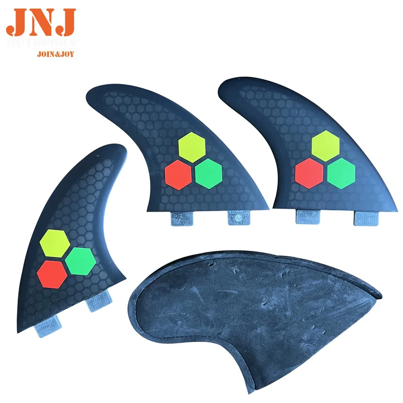 JNJ FCS Surfboard Fins Mf Medium G5 Large G7 Small G3 Thruster Made Of Fiberglass And Honeycomb