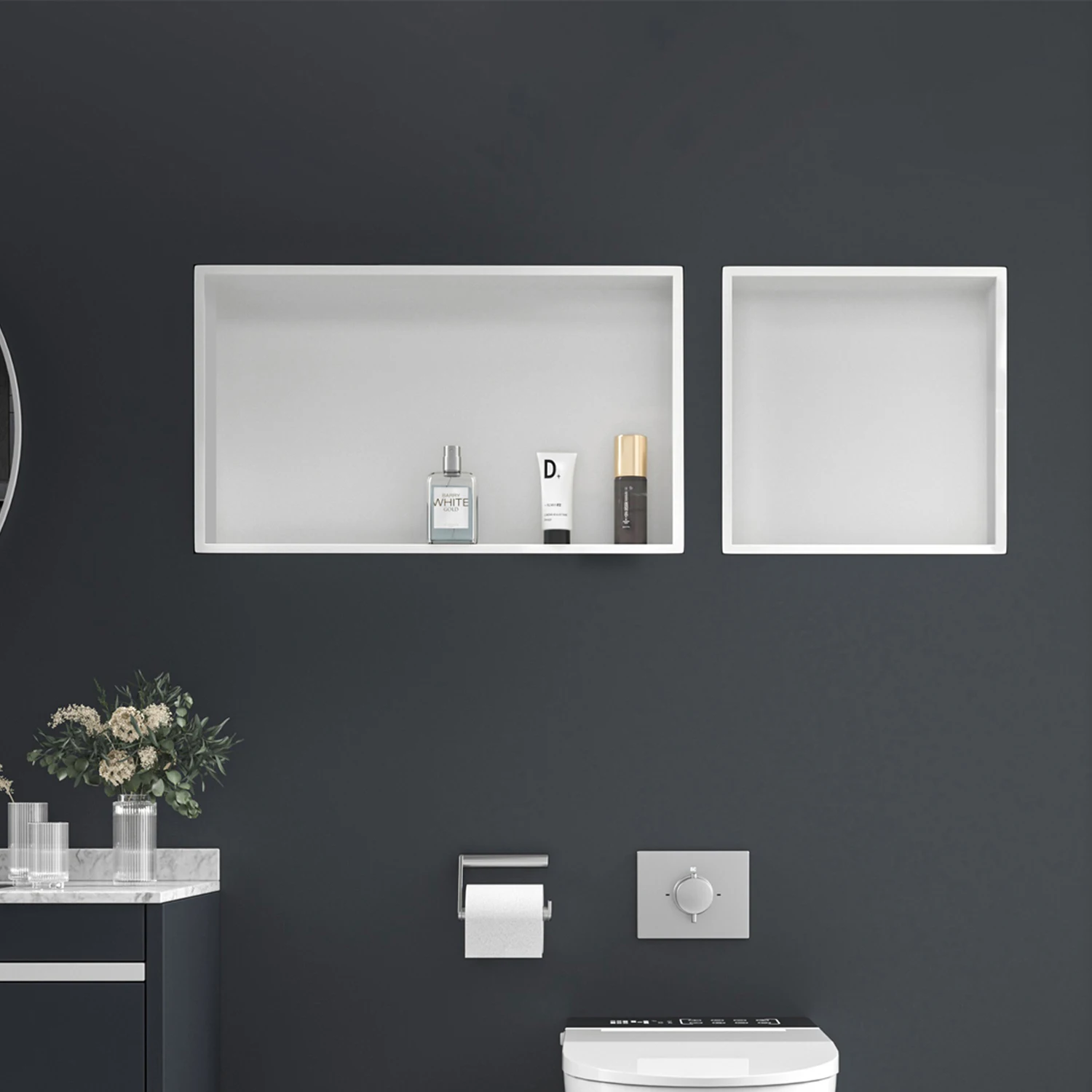 

2025 Stylish Renovation 304 Stainless Steel Shower Wall Niche for Luxurious Bathroom with Easy Installation and Modern Design