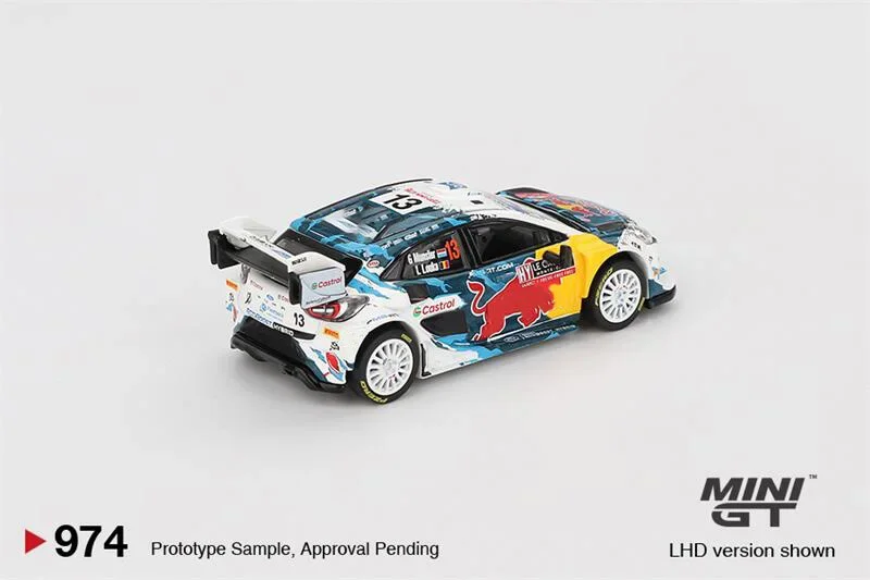 Voorverkoop MINI GT 1:64 Rally1 # 13 M-Sport WRT 2024 LHD gegoten automodelcollectie miniatuur