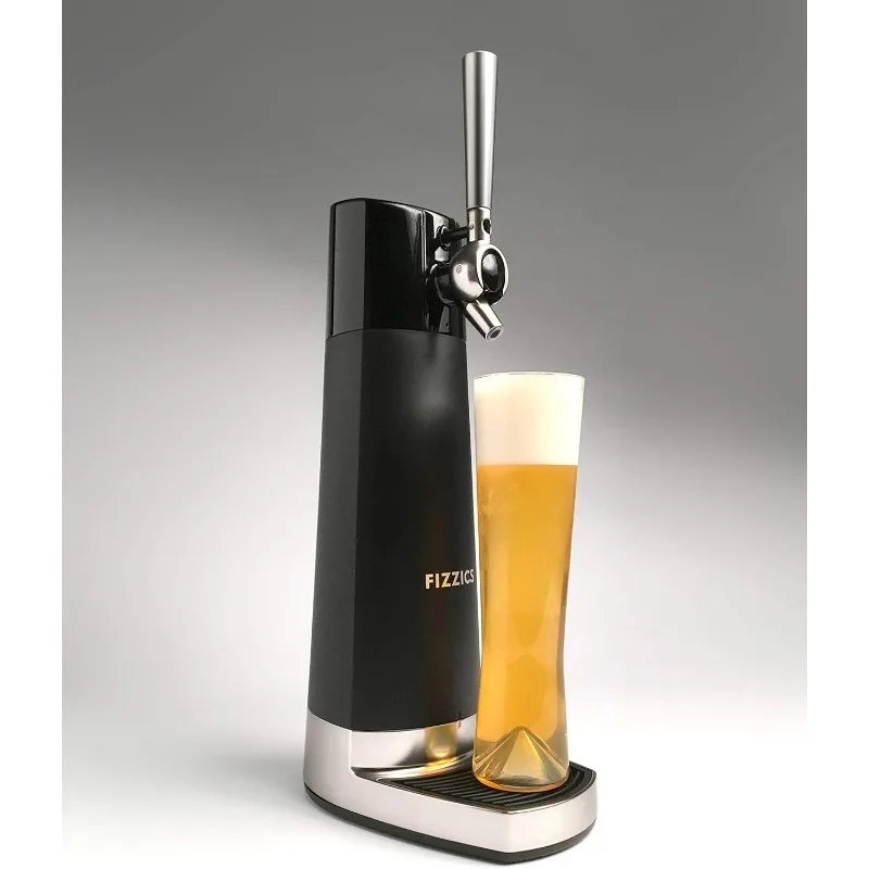 FIZZICS - DraftPour Beer Dispenser - Converts Any Can or Bottle Into a Nitro-Style Draft, Gift for Men and Beer Enthusiast