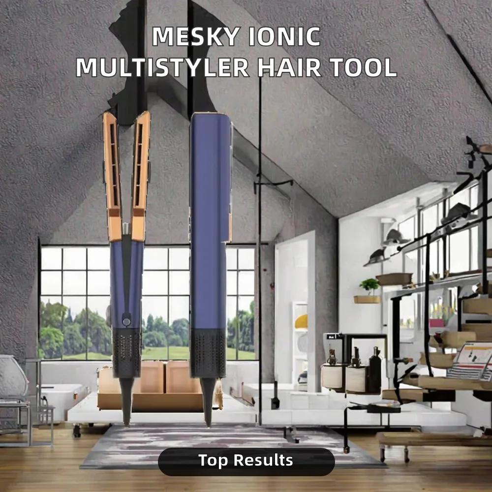 

STLFSTLFPortable Electric 2-in-1 Cordless Hair Straightener Flat Iron Mini Wireless USB Rechargeable LCD Negative Ion for