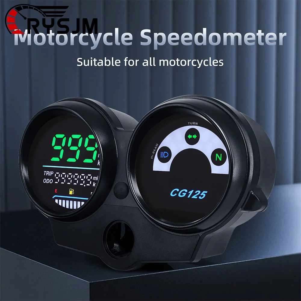 SS Motorcycle Speedometer Digital Meter Panel For CG125 2000 to 2008 Fan 125 Titan 125 2013 Dashboad Brazil For Honda Motorbike