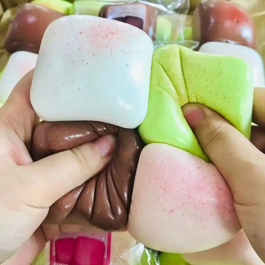 

Мягкая игрушка-сквиши «Гавайский мини-кекс», медленно восстанавливающая форму, для снятия стресса, с мягкой и нежной текстурой, креативная игрушка для снятия стресса, улучшающая настроение.