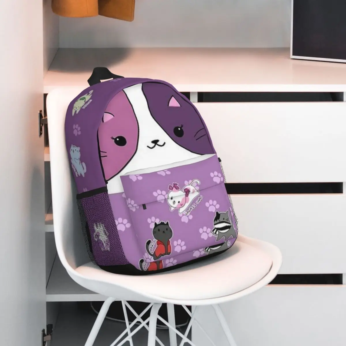 Aphmau Cat Fashion Children's Backpack School Bag Kids Boys Girls Kindergarten Student Schoolbag