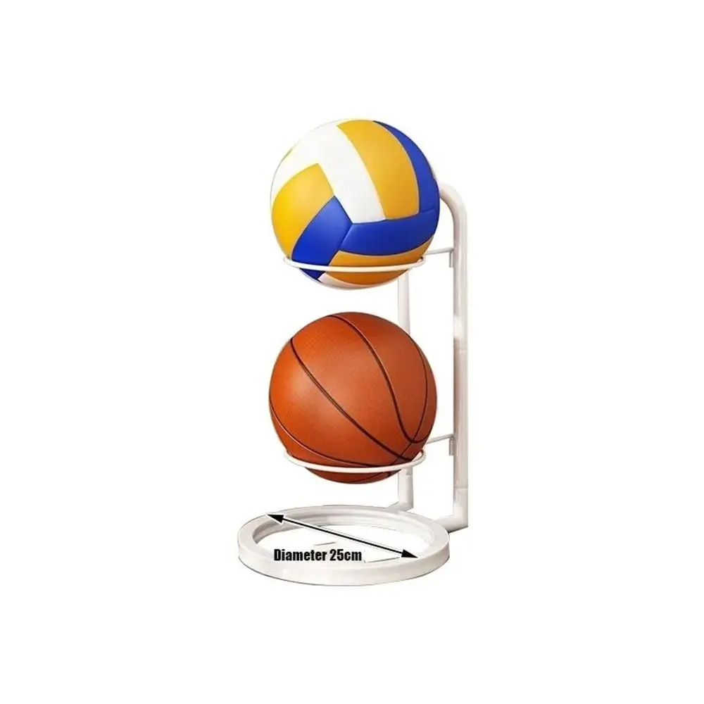 

Simple Carbon Steel Children Basketball Storage Rack White Space Saving Ball Placed Rack Black Ball Storage Basket Kindergarten