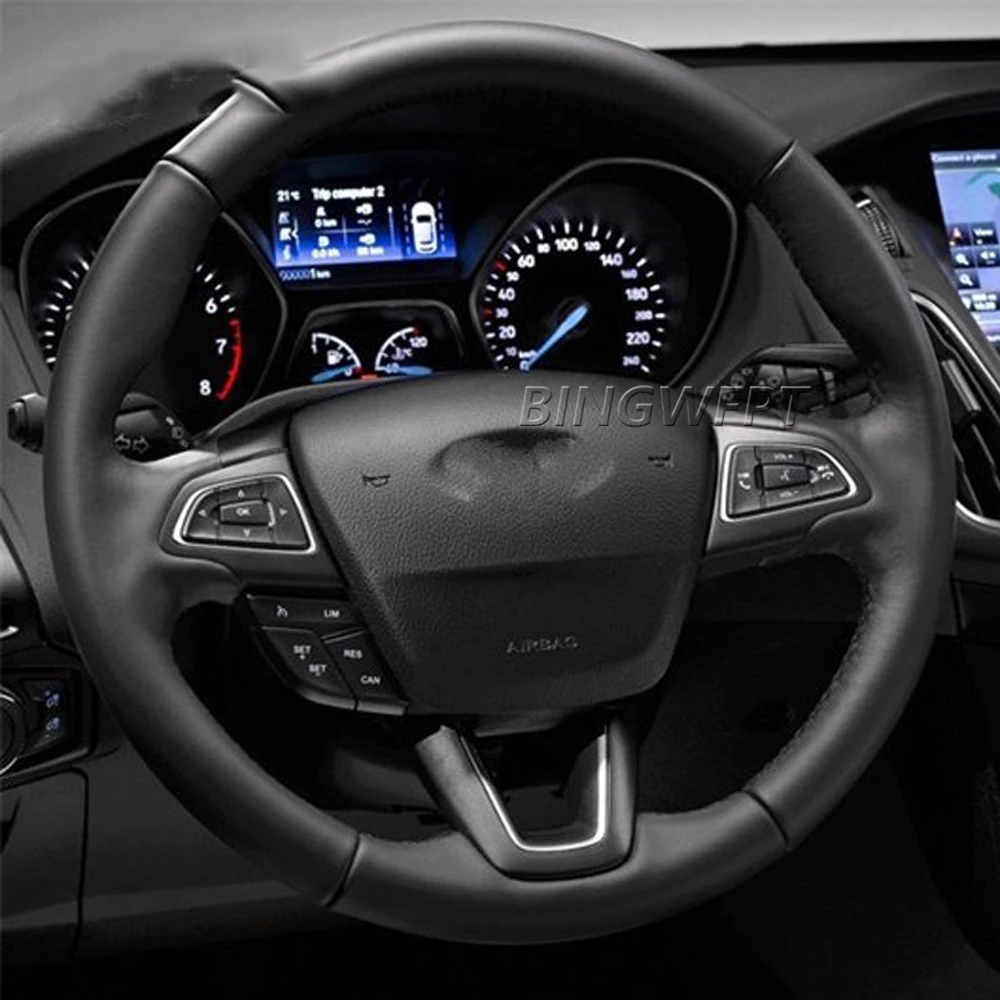 Car Cruise control switch For Ford Focus MK3 2015-2017 Kuga 2017 Multifunction steering wheel button Bluetooth audio button - view 6
