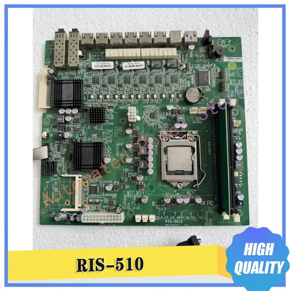 Firewall DE900 Motherboard RIS-510 H61N010 I3-2120CPU 4GB Memory