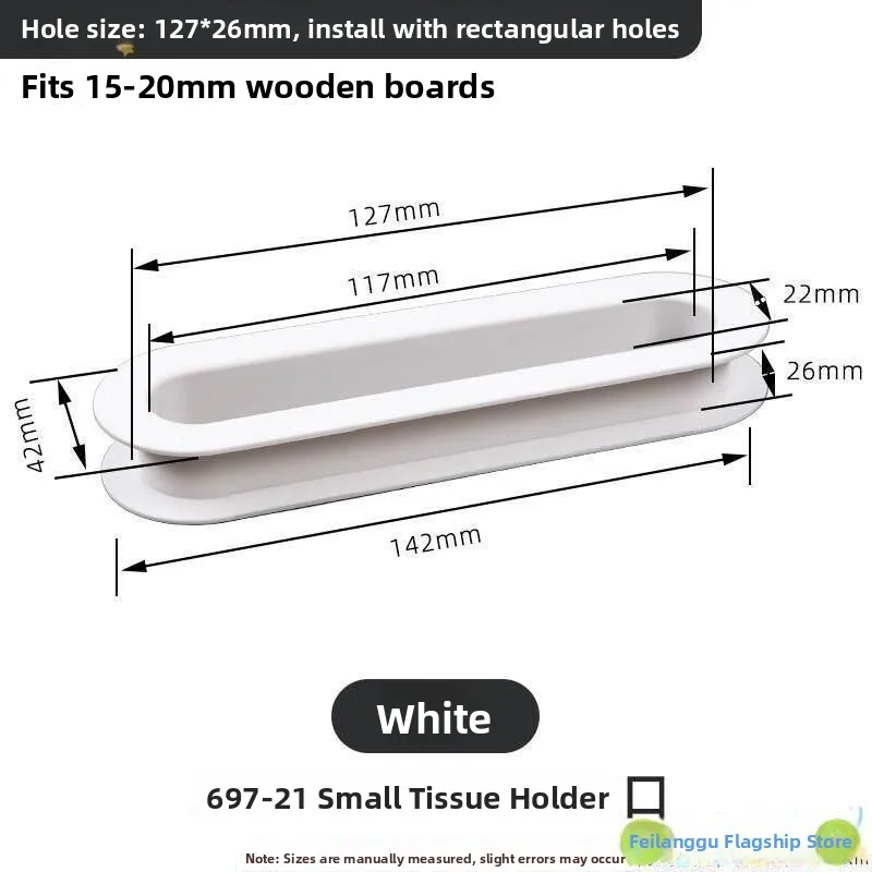 

Transparent Paper Towel Holder Batoom Drill Hole Facial Towel Der pe Toilet Paper Ring Clear Pull out Storage Organizer