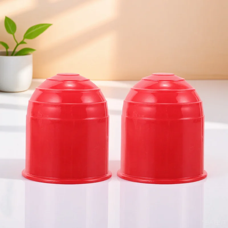 

2Pcs Trailer Ball Caps Stable Fit Tow Hitch Ball Covers Quick Install Trailer Hitch Rain Protection Accessories