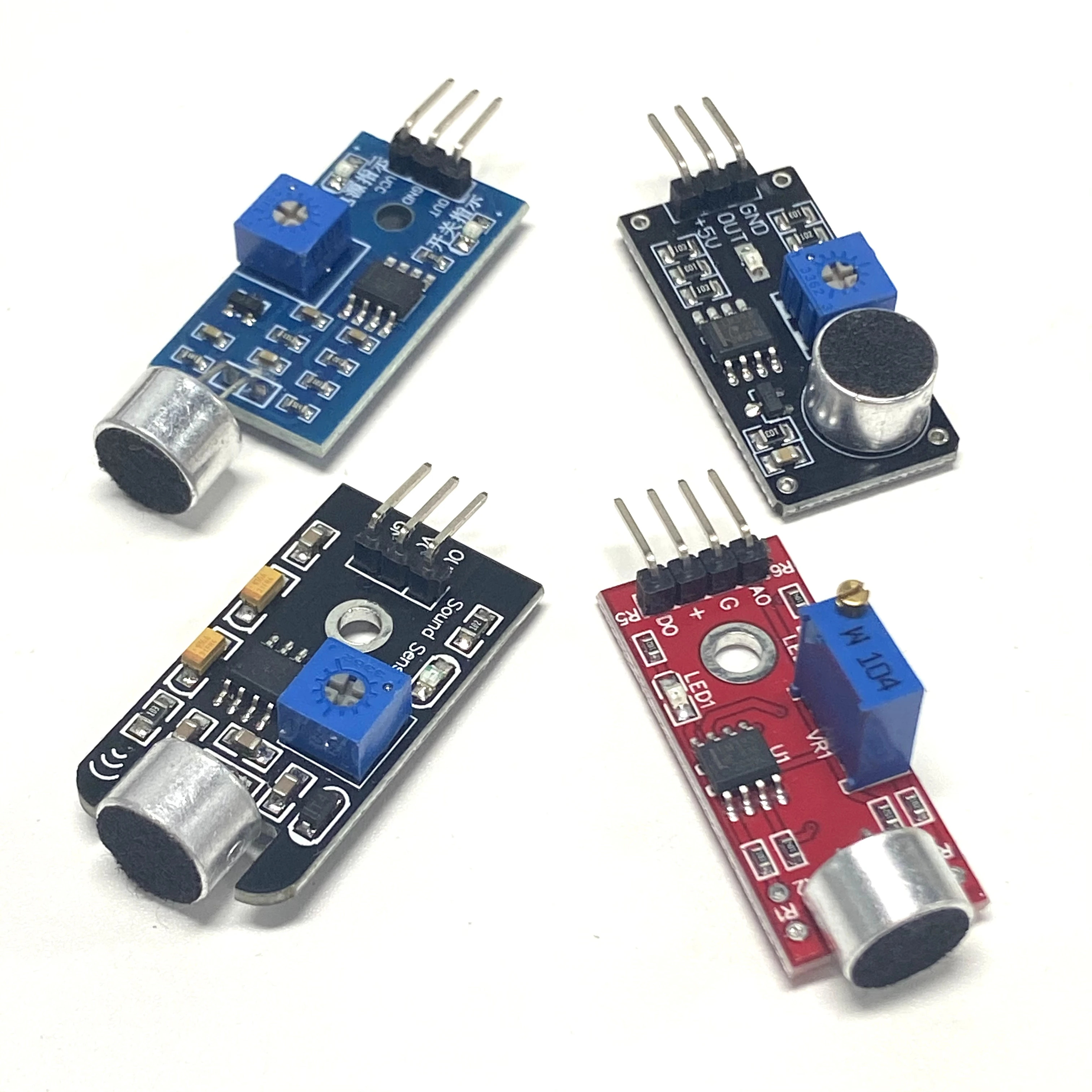 KY-037  High Sensitivity Microphone Sensor Module Microphone  Amplifier Smart Car Module Electronic Building Blocks