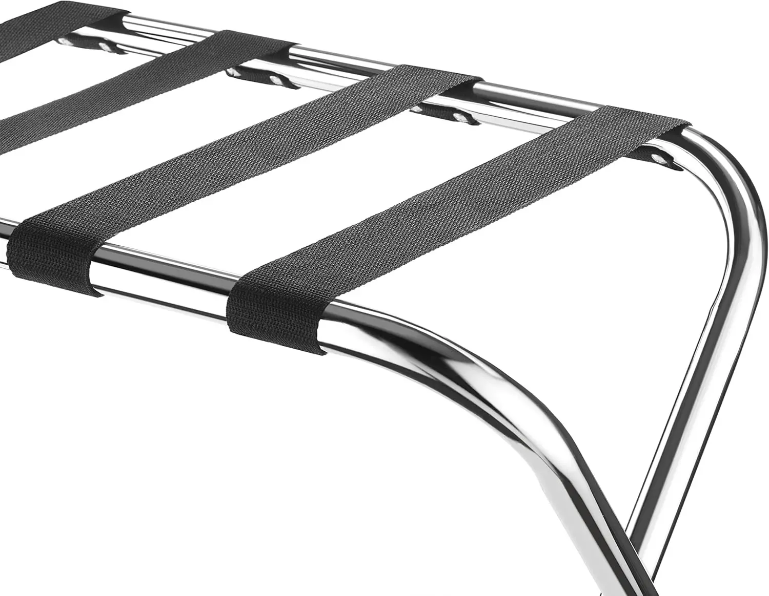 رف أمتعة - قابل للطي - رف أمتعة عالي الجودة لغرفة النوم والفندق وإطار فولاذي قابل للطي وغرفة النوم وغرفة الضيوف والفندق