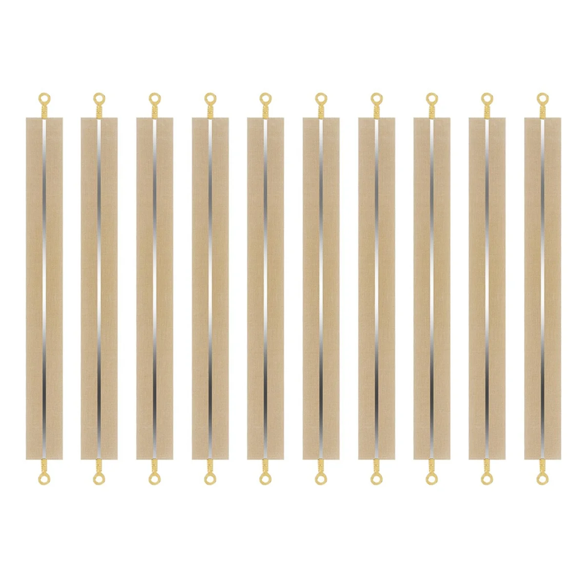 10Pcs Impulse Sealer Replacement Parts 12Inch Heat Seal Strips Replacement Elements Grip Impulse Sealer Heating ElementN02R