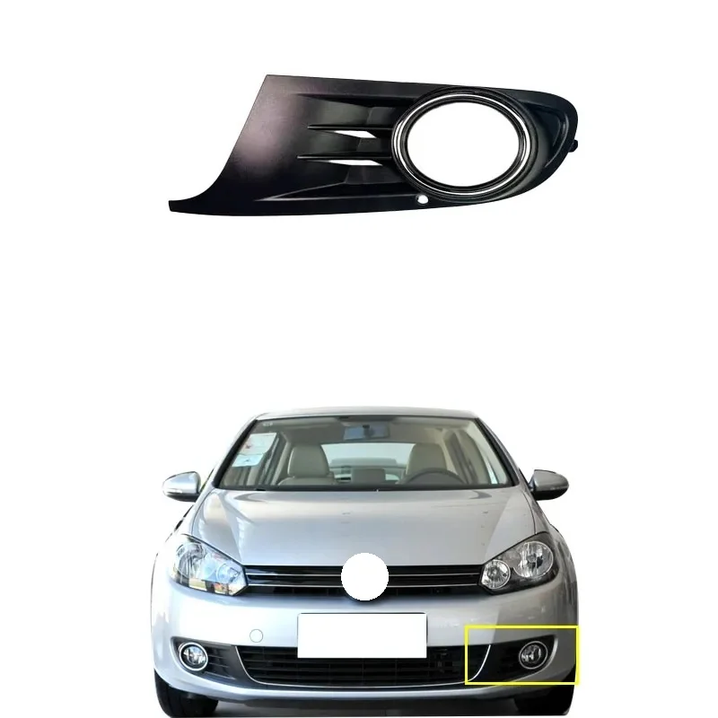 Front bumper grille fog lamp cover For Volkswagen Golf 6 MK6 2009-2013