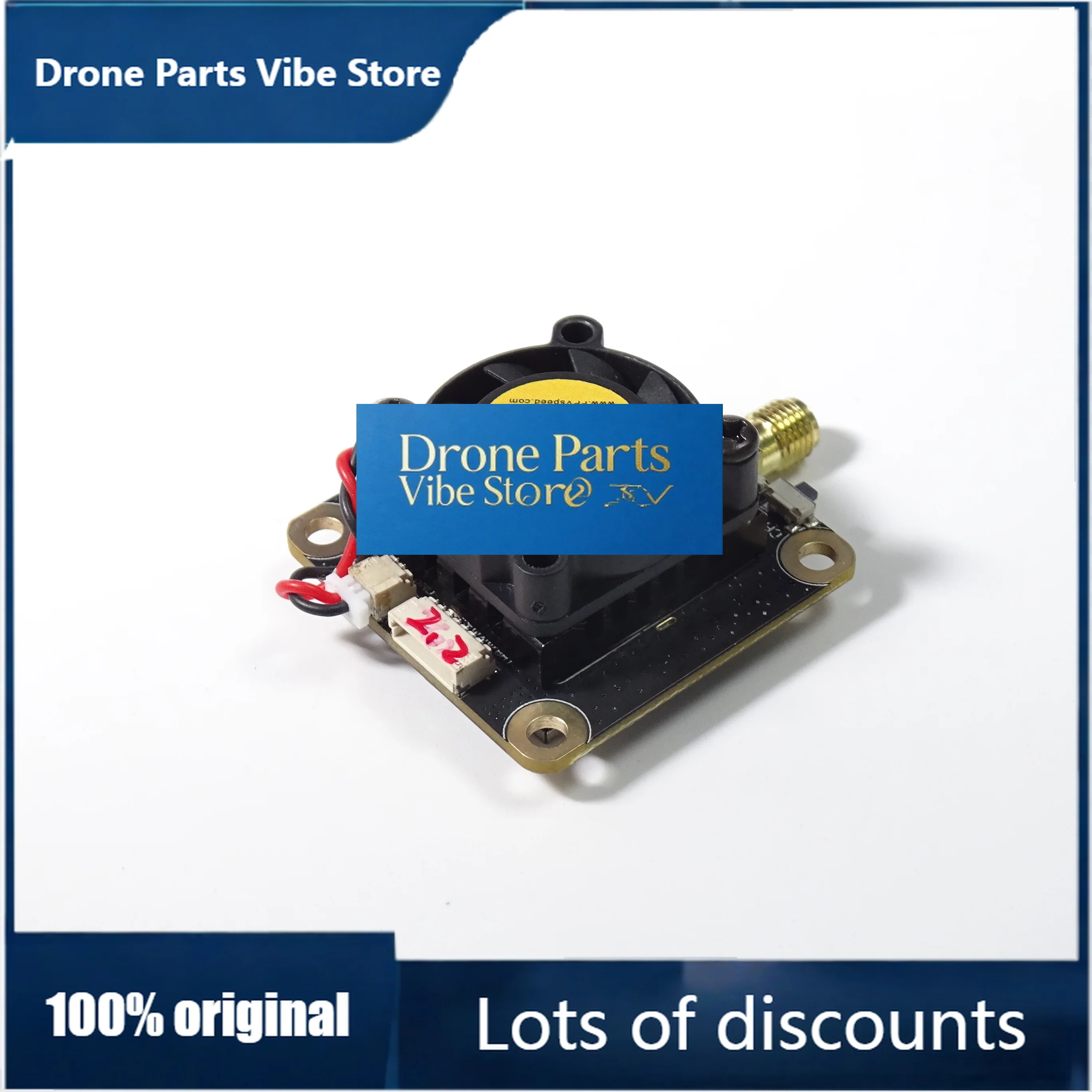Drone PartsFPVspeed VTX-SD6 2/2.2GHz 4.5W 8CH IRC Tramp OSD Remote UAV Long-distance Transmission Transmitter FPV Drone Accessor