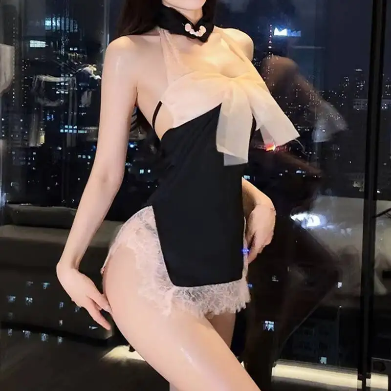Spitzenmädchen Uniform Kleid Sexy Heiß Sinnliche Unterwäsche Erwachsene 18+ Porno Unterwäsche Nachthemd Frauen Für Sexuelle Aktivität Sexanzug