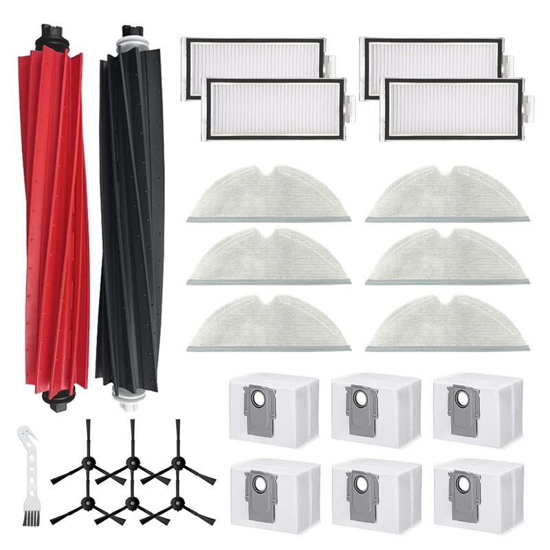 

Spare Parts Accessories Parts Set For Roborock Q8 Max+ / Q8 Max / Q5 Pro+ /Q5 Pro Vacuum Cleaner Main Side Brush HEPA Filters