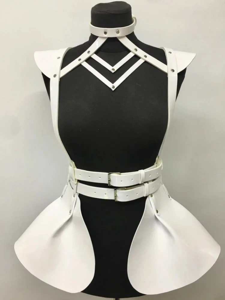 Музыкальный фестиваль киберпанк голографическое красочное платье на подтяжках аксессуары для выпускного вечера пояс косплей костюм блестящая карнавальная вечерние юбка