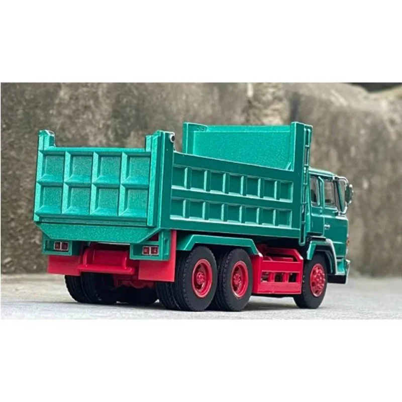 Escala 1:64 dbgt hino super golfinho grande águia caminhão basculante liga modelo fundido brinquedo simulação personalizável crianças brincar veículo