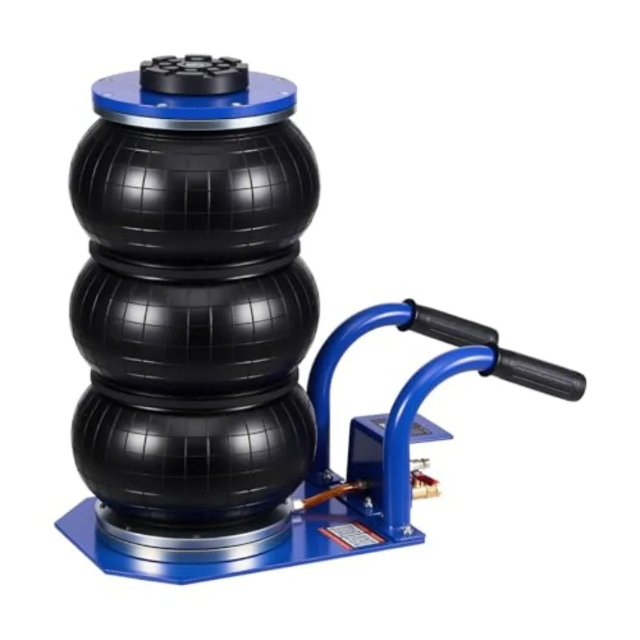 

Air Jack 3 Ton/6613 lbs Triple Bag Air Jack Airbag with Six Steel Pipes Lift Up to 17.7 inch/450 mm 1-6 s Fast Lifting Pneumati
