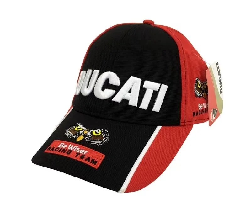 Kép 5: Új ducati kültéri Motorbicikli Fejfedő scrambler panigale V4 cross-country Éhbérért dolgolzó iró autó moto gp Versenyzés Baseball kupak diavel V4 Adomány Széles karimájú kalap