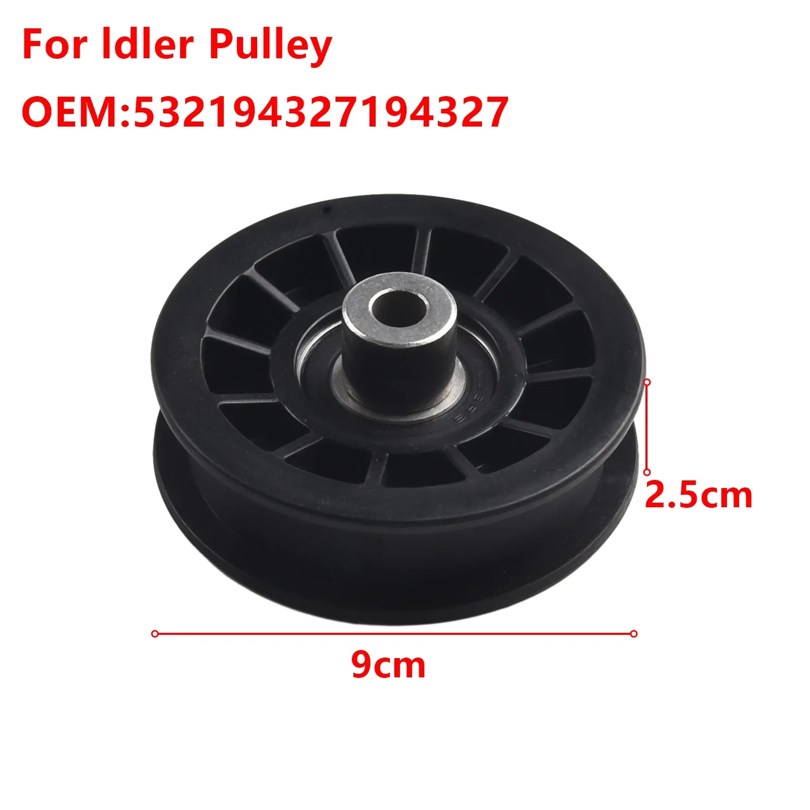 532194327,194327 Flat Idler Pulley For For Poulan Lawn Tractor Riding Mower Parts Garden Power Tools Accessories