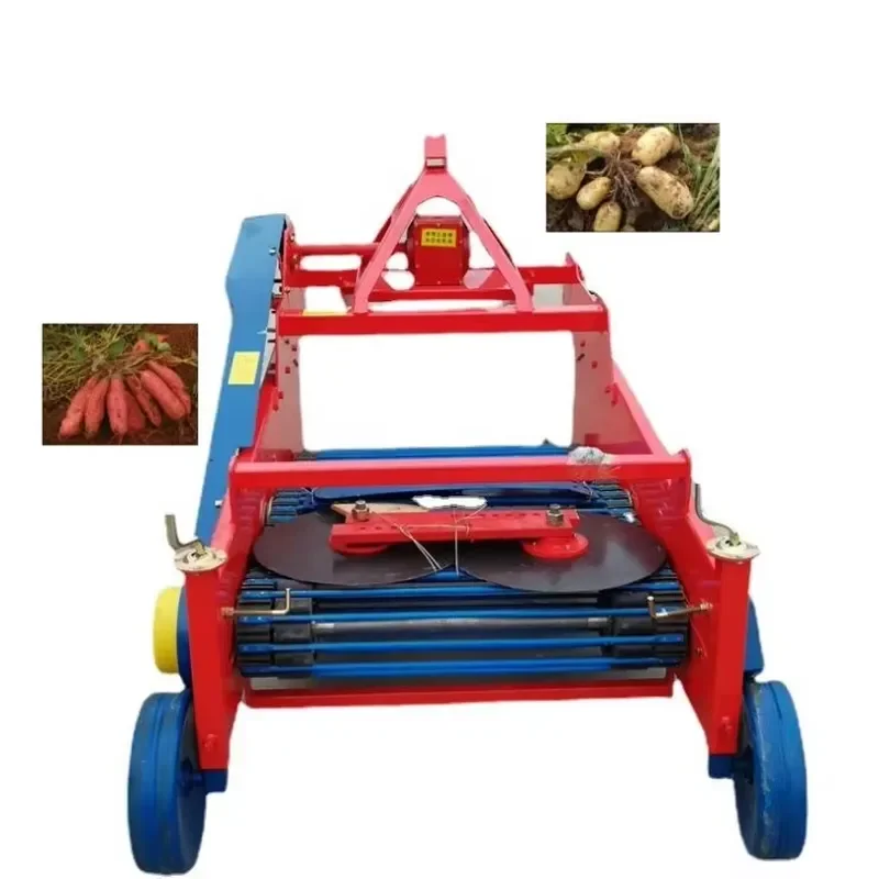 for Agricultural Automatic Sweet Potato Potato Digging Harvester Household Garlic Carrot Peanut Tractor Harvester