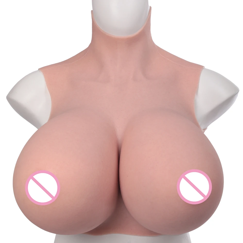 Huge Boobs S Cup Silicone Breast Forms Breastplate Male to Female For Cosplay Drag Queen Shemale Crossdresser Transgender