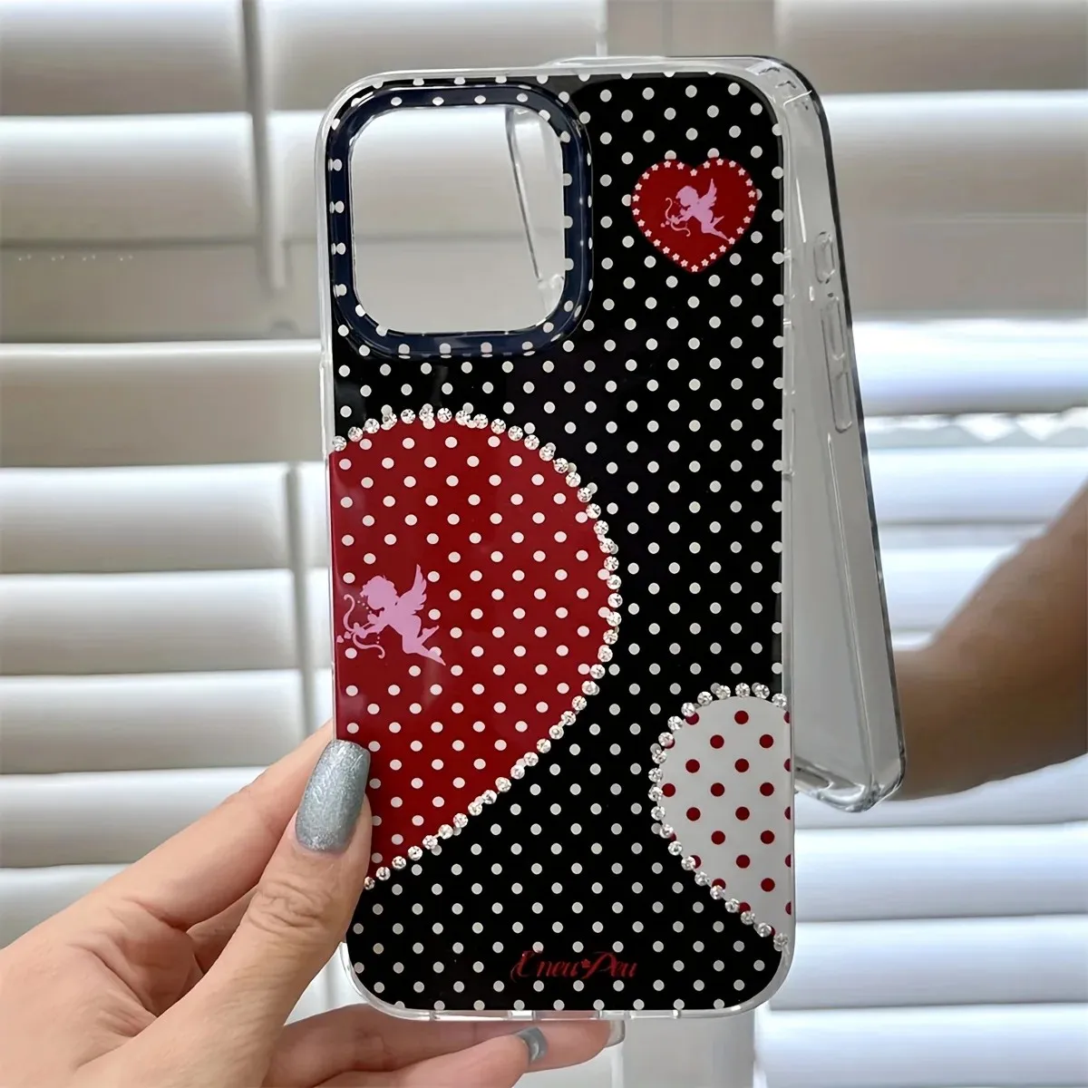 Cute Heart Polka Do…