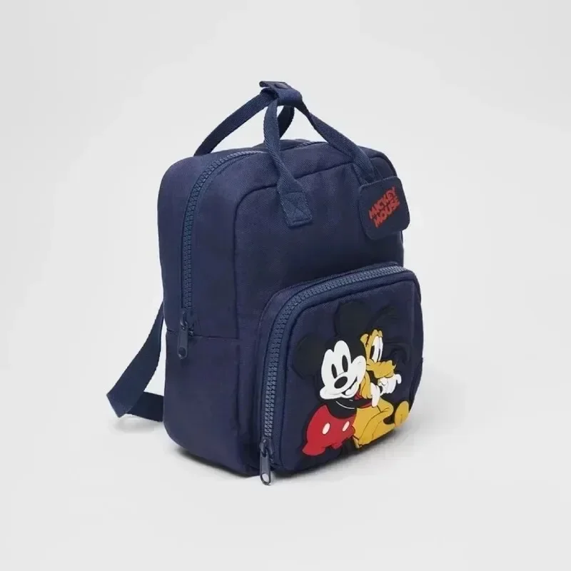 Nowy Disney Cartoon Mickey Mouse Casual ลliczny plecak szkolny dla dzieci w wieku 3-7 lat plecak do przedszkola