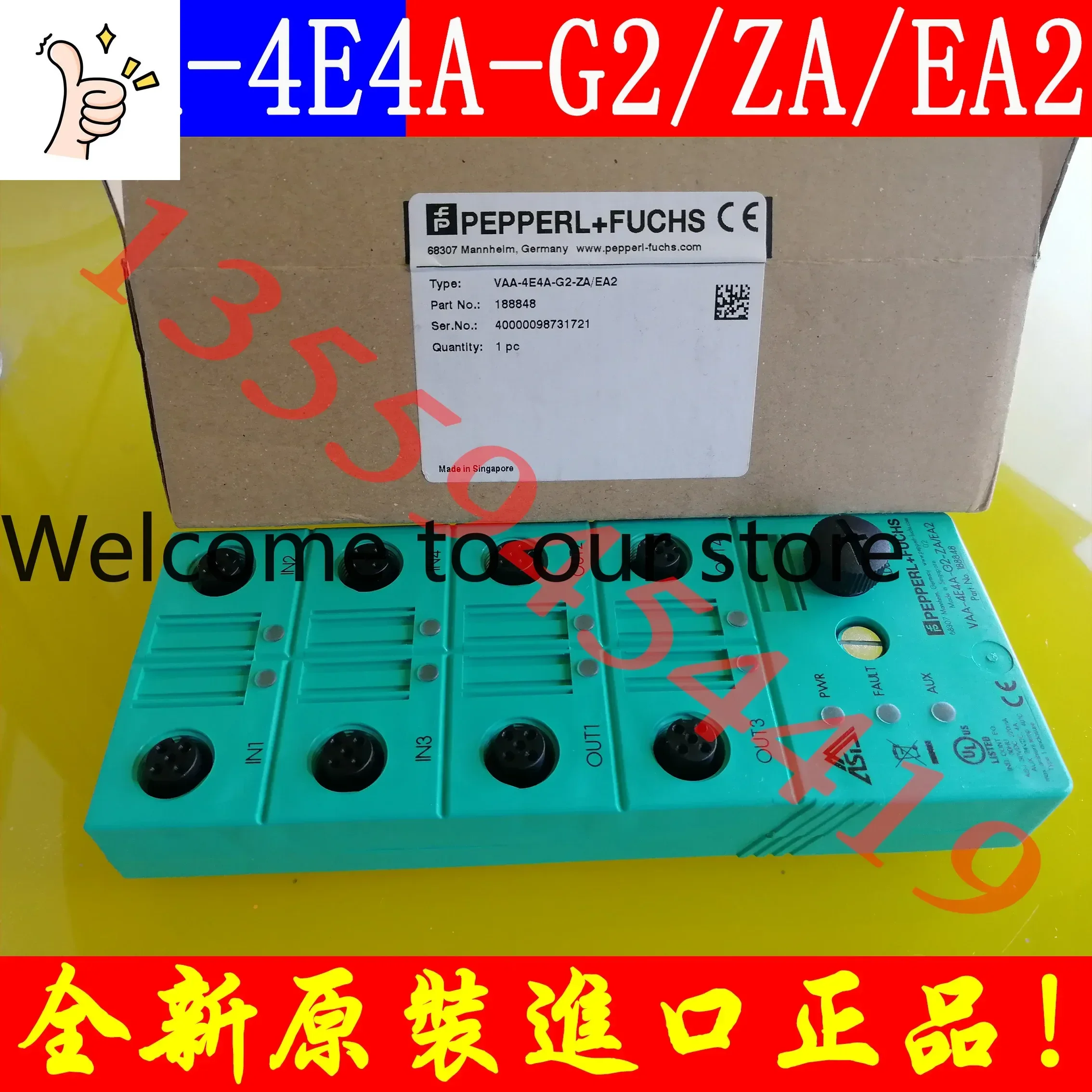 2026.4 P+F Beijiafu Module VAA-4E4A-G2-ZA/EA2 Base U-G2FF Original Genuine Free Shipping Negotiated Price Order