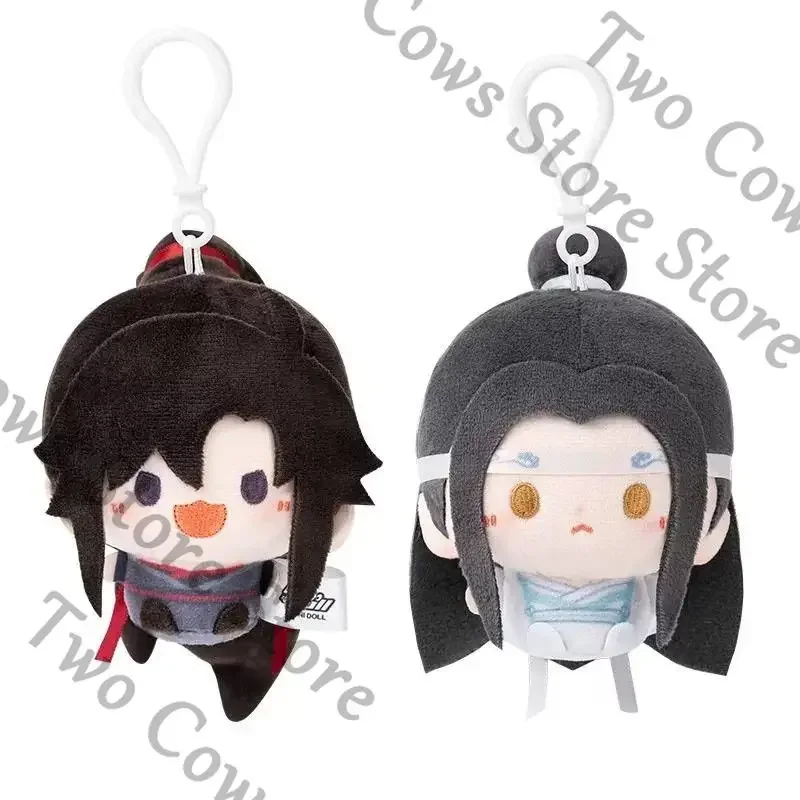 

Genuine Grandmaster of Demonic Cultivation 8cm pluhs toys ound chubby pendant Doll colleagues WeiWuXian LanWangJi collect gift