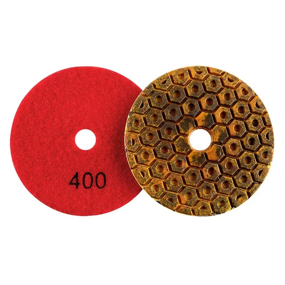 4 Inch Diamond Polishing Pads Copper Bond Wet Polishing Pad For Granite Marble Concrete Floor Grinding Discs