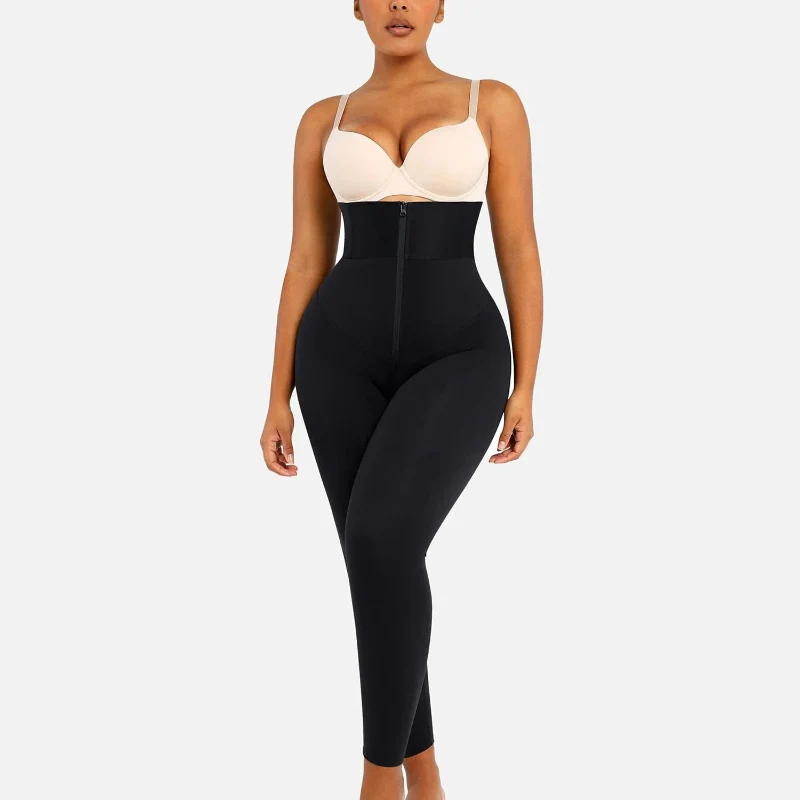 

High Waist Corset Yoga Leggings Body Shaper Seamless Tight Shaping Sports Pants For Women Plus Size Slimming Fitness Gym Pants