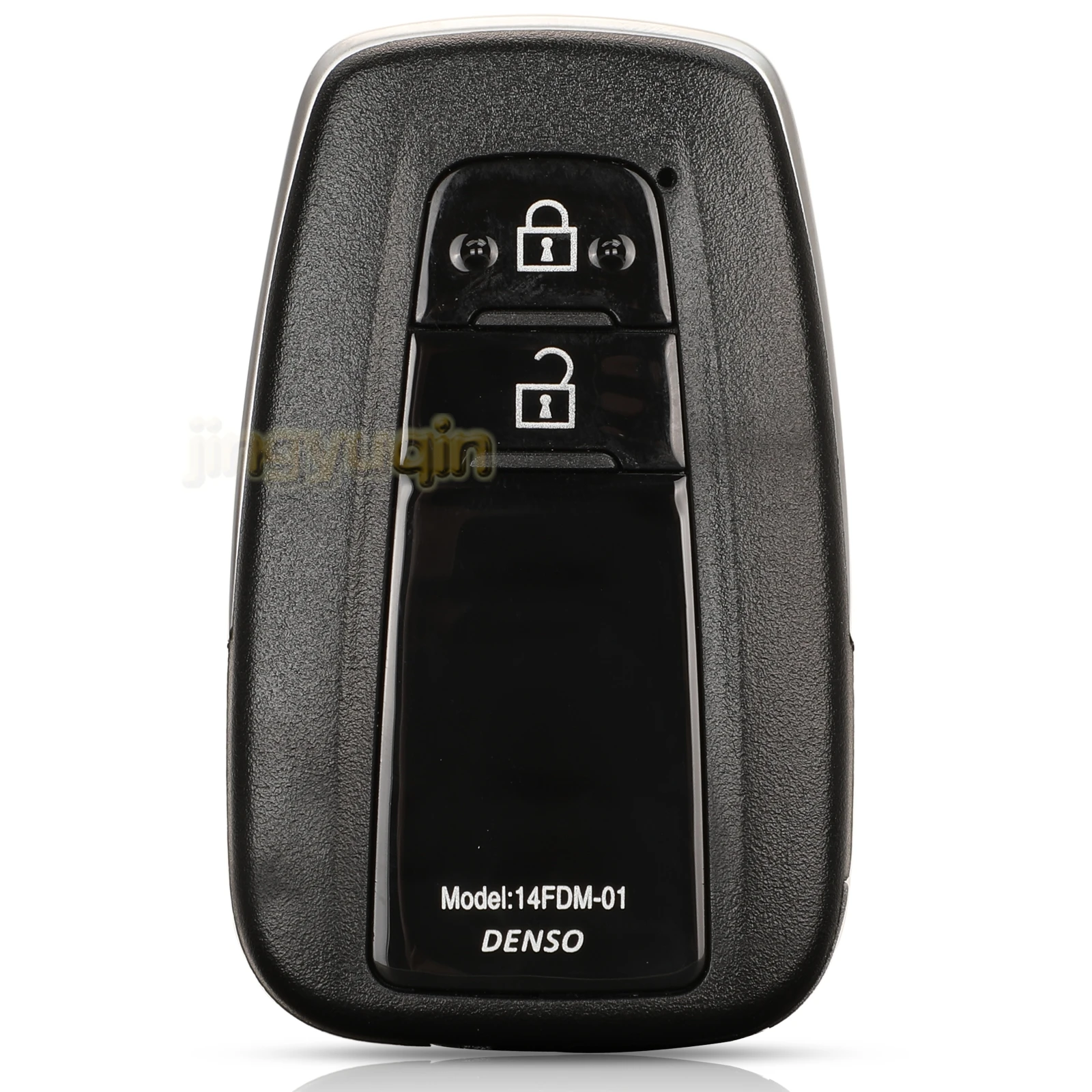 Jingyuqin مفتاح السيارة ثنائي التردد 433.57 متر/434.41 متر لتويوتا مفتاح ذكي لاند كروزر برادو 281451-3330 Pcbversion2/3/4B عن بعد فوب