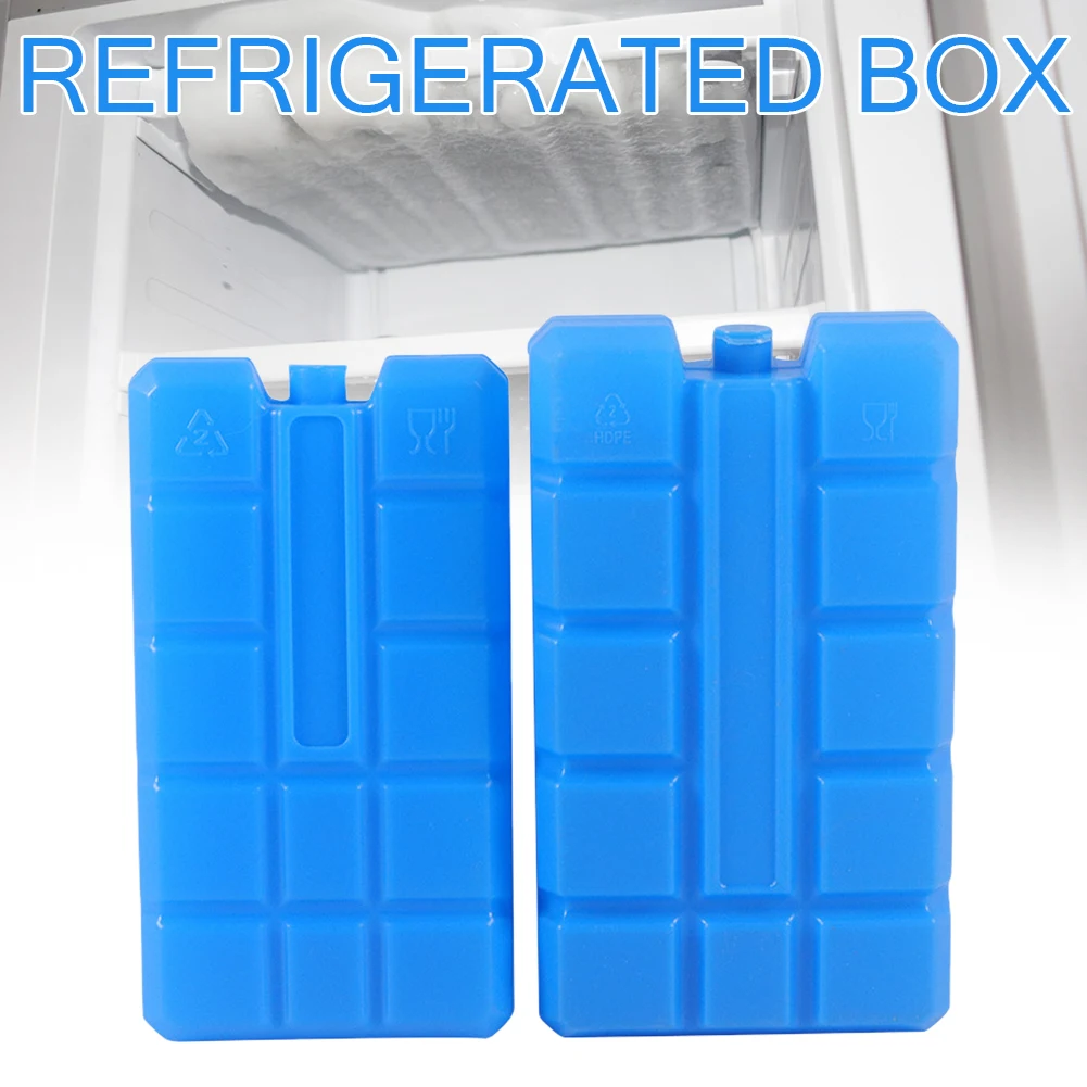 Reusable Ice Box New Keep Fresh Refrigeration Refrigerated Shipping Cooling Box Pe Picnic Cooler Refrigeration Ice Crystals Box