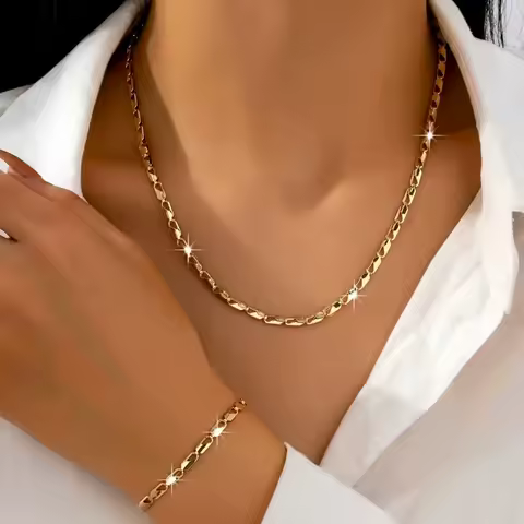 Classic Gold Chain Necklace for Daily Wear and Everyday Layering