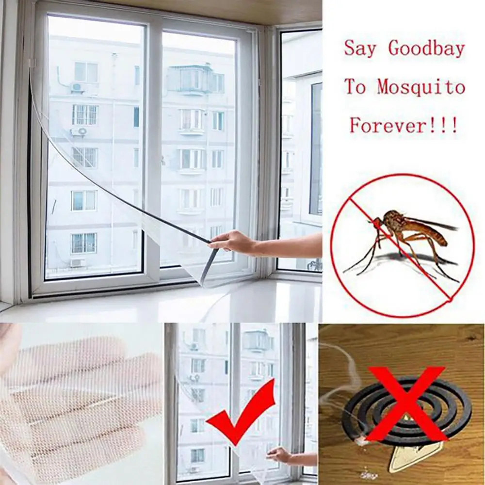 DIY Home Window Insect Mesh Net Mosquito Fly Bug Moth Netting Screen Protector