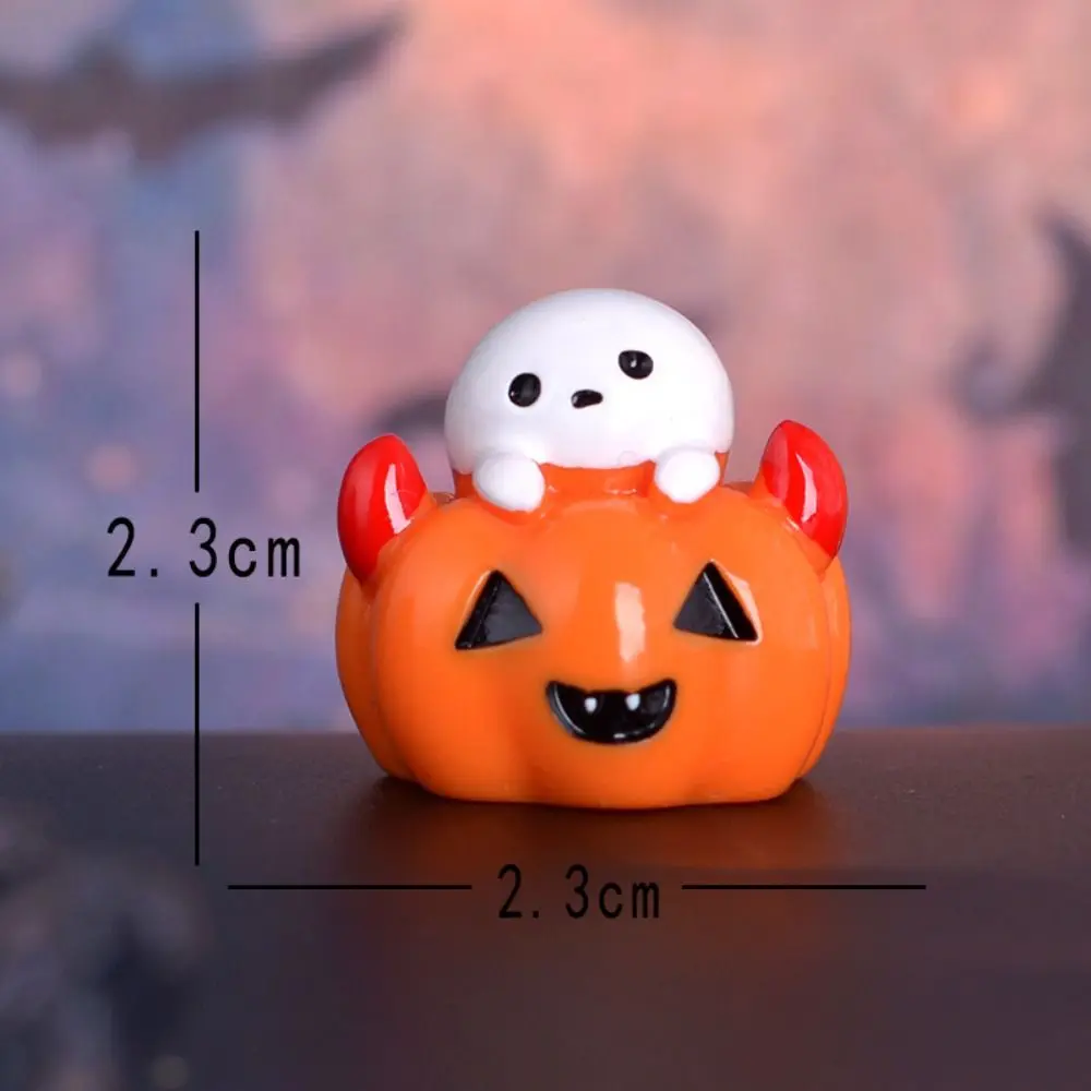 

Glow-In-The-Dark Ghost Ornaments Micro Landscape Gardening Gadget Halloween Decorations Wizard Ghost DIY Resin Crafts Halloween